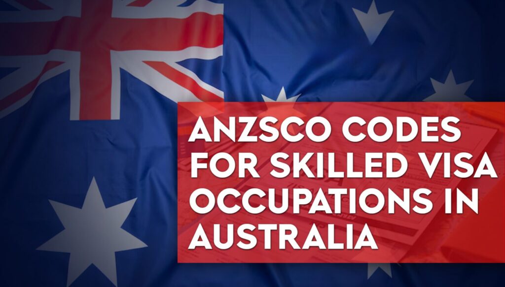 ANZSCO codes under MLTSSL list to get Australia PR