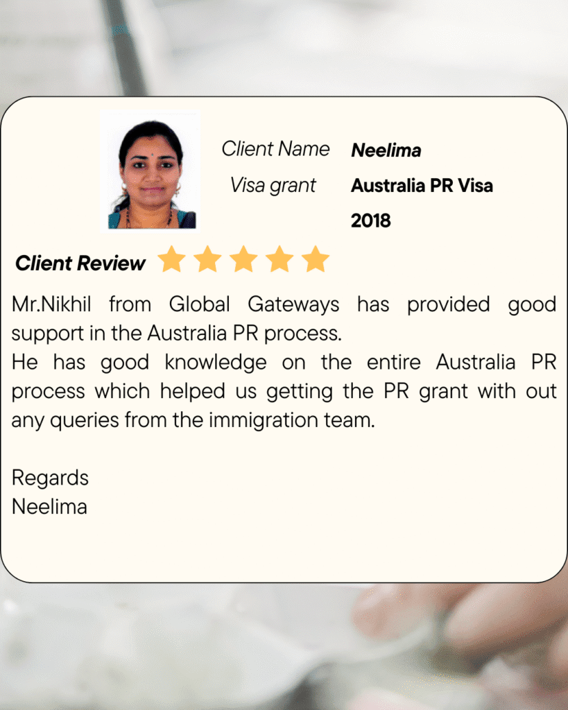 Australia PR Visa _Clients Review